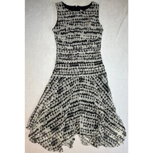 Phase 7 Woman's Dress Size 6 Fit Flare Sheer Layers